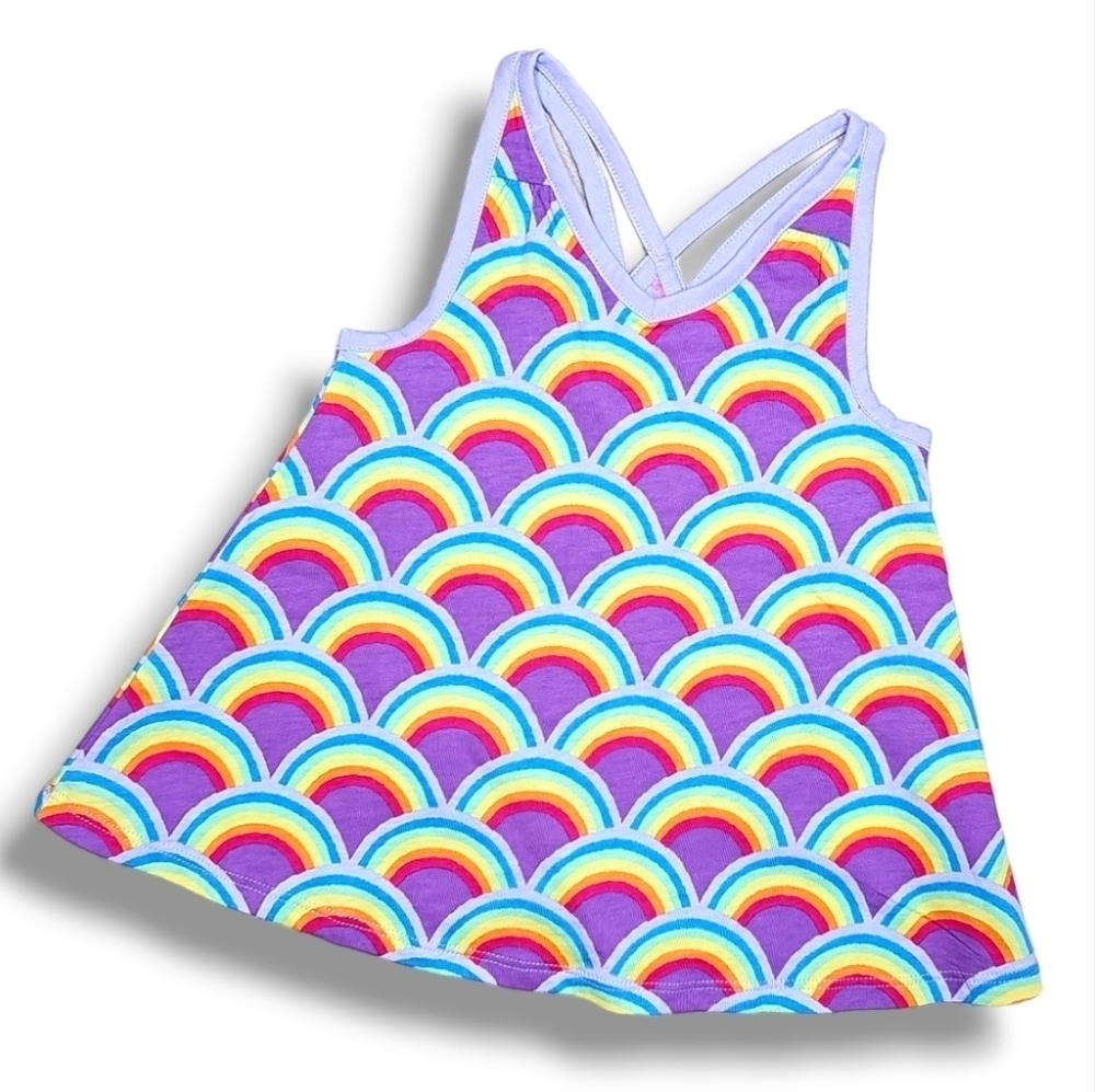 Land's End Multicolored Tank Top - Size XXS (2-3 Toddler)